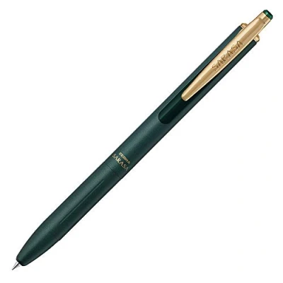 Afbeelding van Zebra Sarasa Grand P JJ56 VGB gelpen, 0,5 mm, vintage kleur, groen/zwart
