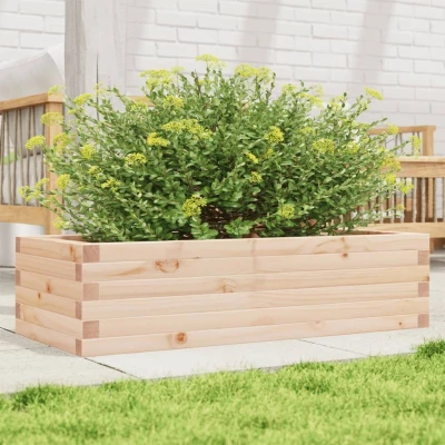 Afbeelding van Plantenbak 90x40x23 cm massief grenenhout