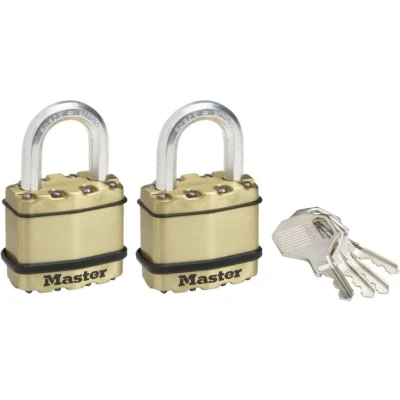 Afbeelding van MasterLock Hangslot EXCELL M1BEURD 45mm 2st.
