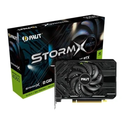 Afbeelding van Palit Nvidia GeForce RTX 4060 Videokaart StormX 8 GB GDDR6 RAM PCIe 4.0 x4, HDMI, DisplayPort