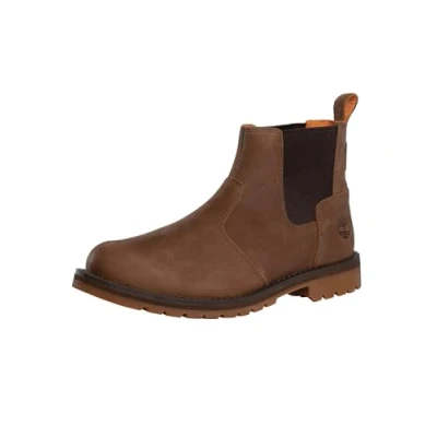 Afbeelding van Timberland Mid Chelsea Redwood Falls Enkellaarzen voor heren, Bruin