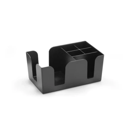Afbeelding van BarUp Bar Caddy met 6 vakken Zwart 240x145x(H)105mm