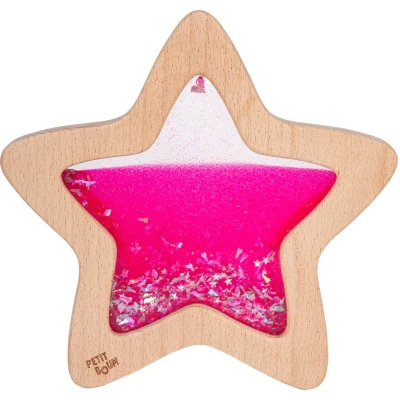 Afbeelding van Petit Boum Sensorische Ster Nebula Roze (Glow in the Dark)