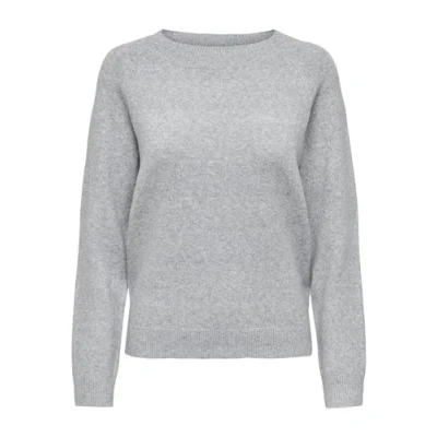 Image de Only Pull pour femme 15204279, Gris clair chiné, S