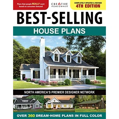 Afbeelding van Best Selling House Plans, 4th Edition: Over 360 Dream Home Plans in Full Color