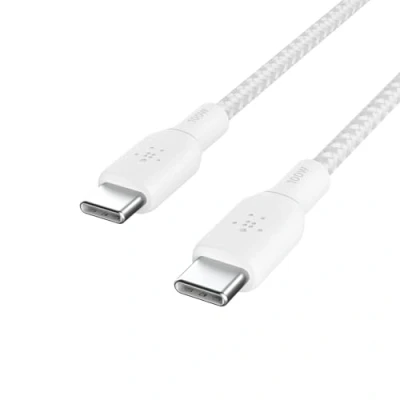 Afbeelding van Belkin Boost Charge Braided USB C naar 2m Wit
