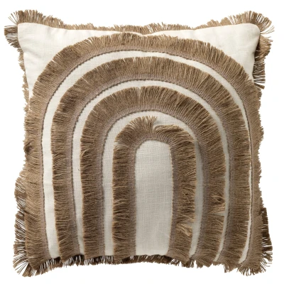 Afbeelding van Dutch Decor MARINA Sierkussen 45x45 cm Natural bruin Inclusief binnenkussen