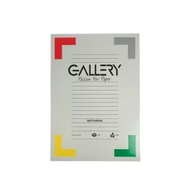 Afbeelding van Gallery Schetsblok, Ft 29,7 X 42 Cm (a3), 180 G/m², Blok Van 50 Vel Schetsblok