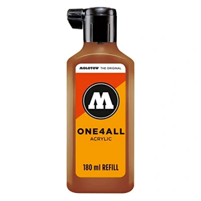 Afbeelding van Molotow ONE4ALL™ 180ml Bruine navul Inkt op acrylbasis