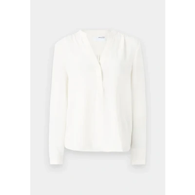 Afbeelding van Selected Femme Slfmivia LS B NOOS Blouse, Dames, Maat: 36, Snow white