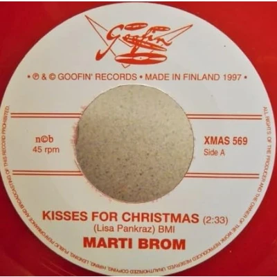 Afbeelding van Marti Brom Kisses For Christmas (Single)