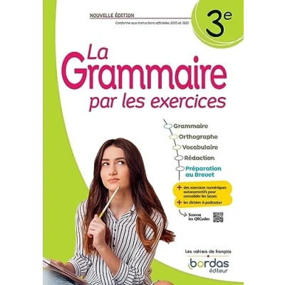 Afbeelding van La grammaire par les exercices 3e cahier eleve 2023