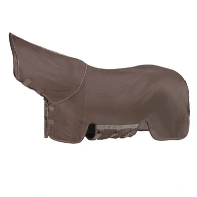 Image de Eskadron Couverture Anti Mouches Classic Sports Couvre cou Amovible Smoke Taupe S