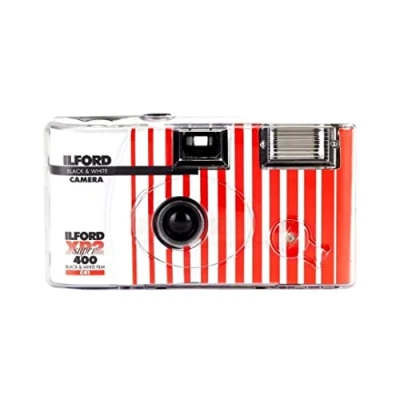 Afbeelding van Ilford XP2 Super Wegwerpcamera met flitser (27 belichtingen) zwart wit film CAT1174186
