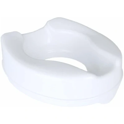 Image de Siege Toilet Savanah 10cm Blanc Homecraft