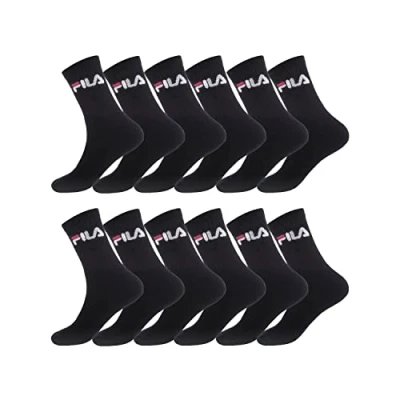 Afbeelding van Fila Sportsokken voor heren (12 stuks), Zwart N Nr