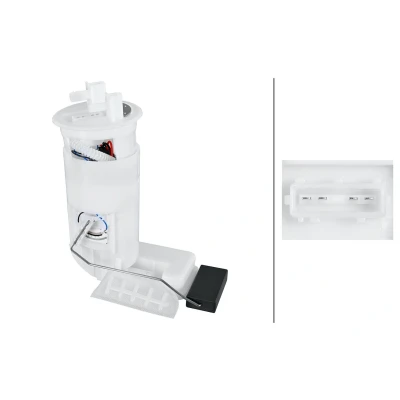 Afbeelding van HELLA 8TF 358 306 511 Brandstoftoevoereenheid Met pakking, brandstoftoevoermodule Electrisch Benzine CITROËN: Saxo Hatchback