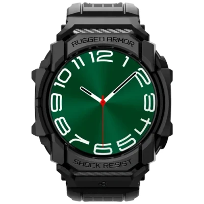 Image de Spigen Rugged Armor Pro Coque Noir Samsung Galaxy Watch Ultra