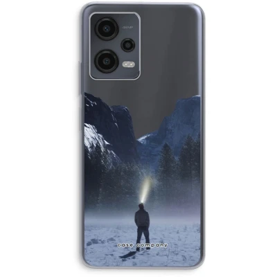 Afbeelding van Case Company® hoesje geschikt voor Xiaomi Redmi Note 12 Wanderlust Soft Cover Telefoonhoesje Bescherming aan alle Kanten en Schermrand
