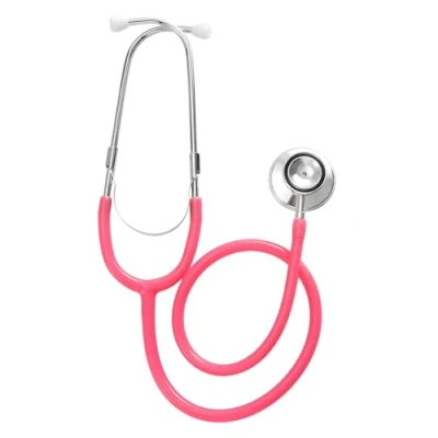 Afbeelding van TRIXES Roze stethoscoop educatief speelgoed om te doen alsof dierenarts, dokter, verpleegster, Halloween kostuumaccessoires