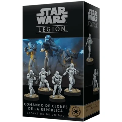 Afbeelding van Atomic Mass Games Star Wars Legioen: Republic Clone Command Uitbreiding Miniatuurspel Vanaf 14 jaar 2 spelers 1 uur per partij Spaans
