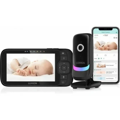 Afbeelding van Luvion Babyfoon Essential Connect Black