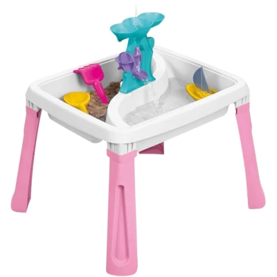 Afbeelding van Dolu Zand Watertafel + Accessoires Roze/Wit