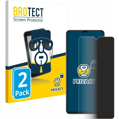 Afbeelding van BROTECT privacy screenprotector voor Samsung Galaxy A41 Folie Beschermfolie Blauwlichtfilter (2 Stuks)