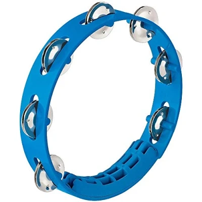 Afbeelding van Meinl Compact ABS Tambourine 8&quot; (Sky Blue) Tamboerijn