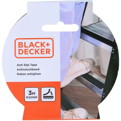 Afbeelding van Kinzo Antisliptape zwart 50mm x 3m voor binnen/buiten
