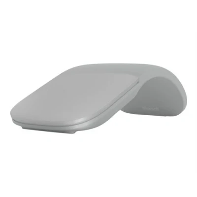 Image de Microsoft Surface Arc Mouse Souris optique 2 boutons sans fil Bluetooth 4.1 gris clair commercial pour Pro 7