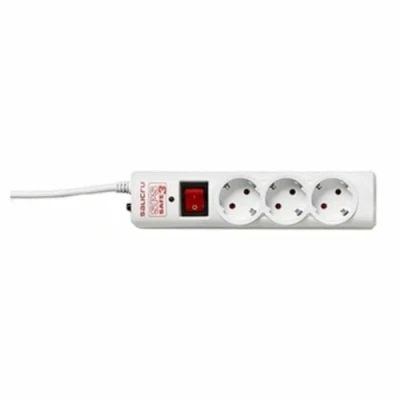 Image de Rallonge 3 prises Schuko avec interrupteur Salicru SPS SAFE (1,5 m)