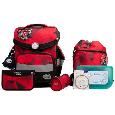 Afbeelding van School Mood Timeless Pro Schooltas set 7 delig