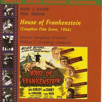 Afbeelding van Moscow Symphony Orchestra House Of Frankenstein (Complete Fil (CD)