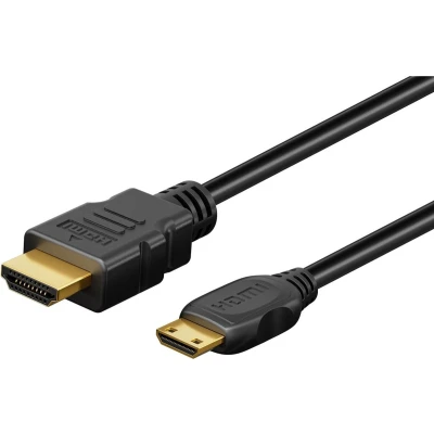 Afbeelding van Goobay Ultra High Speed HDMI kabel naar Mini 8K @ 60 Hz (1 m, HDMI), Videokabel