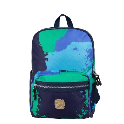 Afbeelding van Pick &amp; Pack Faded Camo backpack M blue