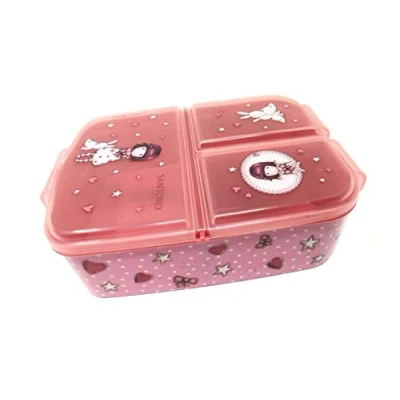Afbeelding van Theonoi lunchbox voor kinderen, broodtrommel, kinderen met vakken, brooddoos vak kleuterschool,