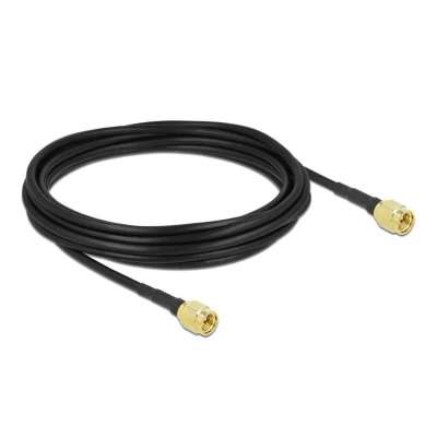 Afbeelding van DeLOCK 90470 coax kabel LMR100 5 meter SMA Zwart