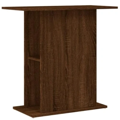 Afbeelding van vidaXL Aquariumstandaard 75x36x72,5 cm bewerkt hout bruin eikenkleur