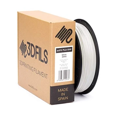 Afbeelding van 3DFILS PLA filament voor 3D print INGEO 3D850: 1,75 mm, 1 kg, wit