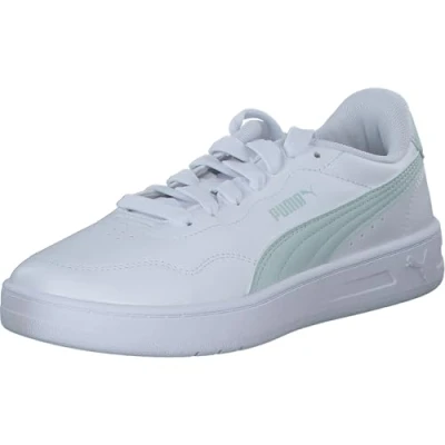 Afbeelding van Puma Court Lally Sneakers voor dames, Vredig wit en blauw