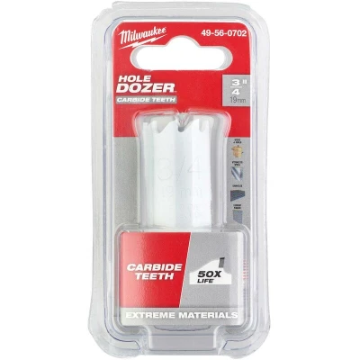 Afbeelding van Milwaukee Hole Dozer Gatzaag met Carbide tanden TCT 19 mm 1 st 49560702