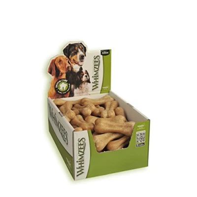 Afbeelding van Whimzees Rijstbeen L Kauwsnacks Hond 11,4cm 50st (doos)