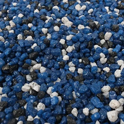 Afbeelding van Aqua Della Aquariumbodembedekking Vissen Aquariumgrind Blue Mix 2kg Blauw 1st