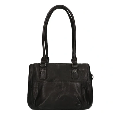 Afbeelding van Bear Design Callisto Pelle Schoudertas zwart II Damestas