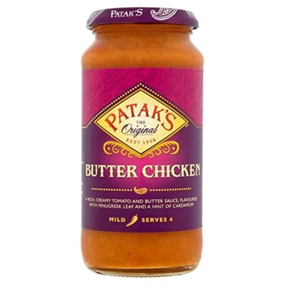 Afbeelding van Patak is botersaus kip 450g