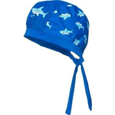 Afbeelding van Playshoes Uv bescherming Kopftuch Hai uniseks kindermuts (1 stuk), Origineel blauw