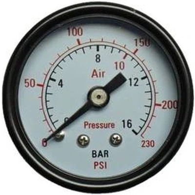 Afbeelding van Aerotec Manometer 9415451 Aansluiting (manometer): Achterkant Schroefdraad (buiten) 1/4 1 stuk(s)