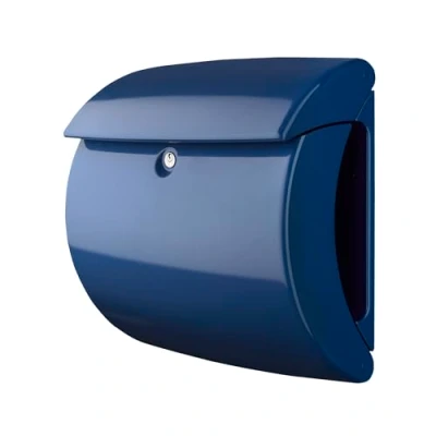 Afbeelding van Burg Wächter Brievenbus Piano Marine Blauw met Lampje