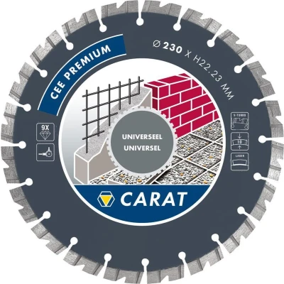 Afbeelding van Carat universeel diamant zaagblad 230mm
